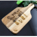 MINI CHOPPING BOARD PERSONALISED LASER ENGRAVED MOTHERS DAY CHRISTMAS GIFT